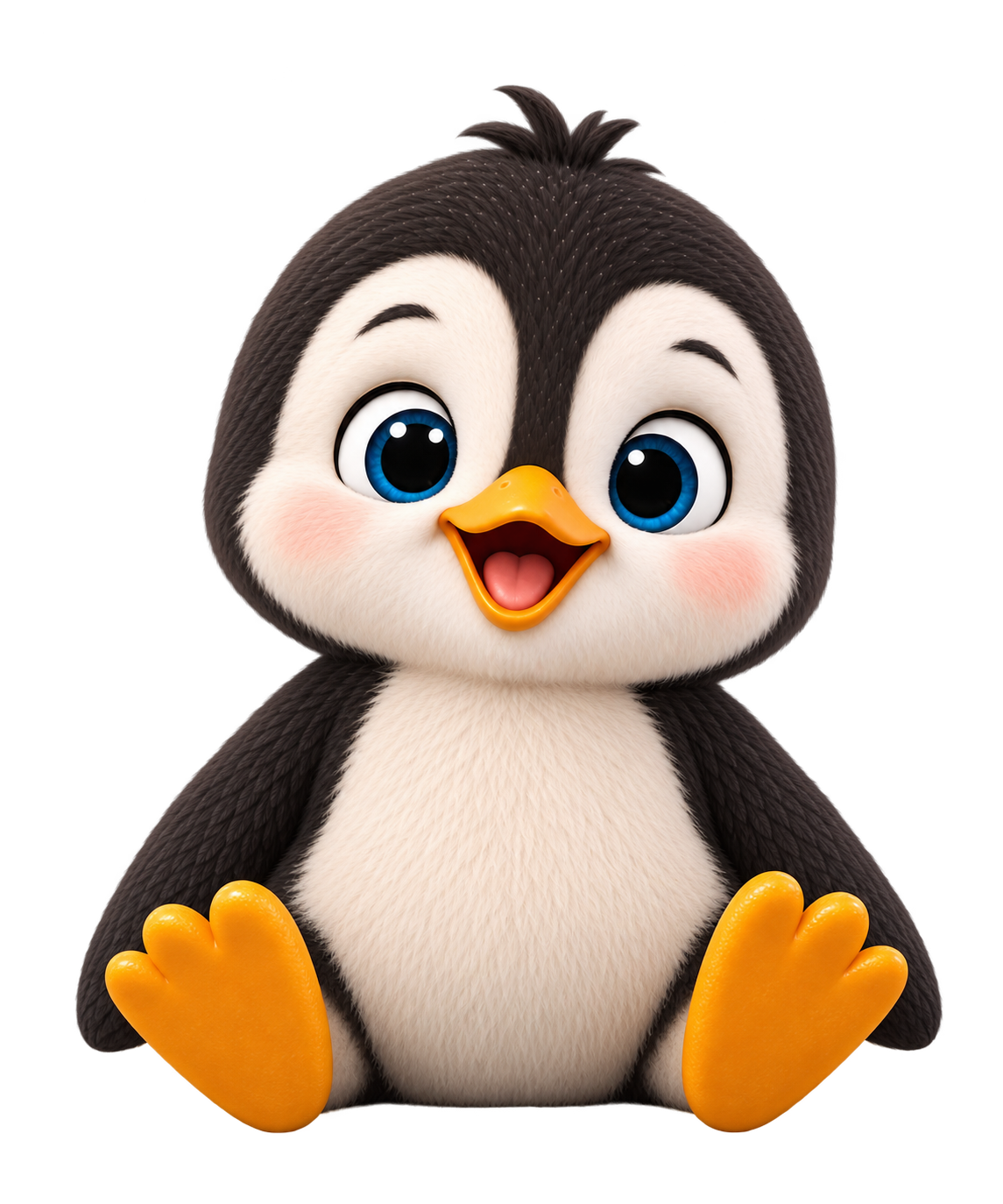 Dimo, der Pinguin