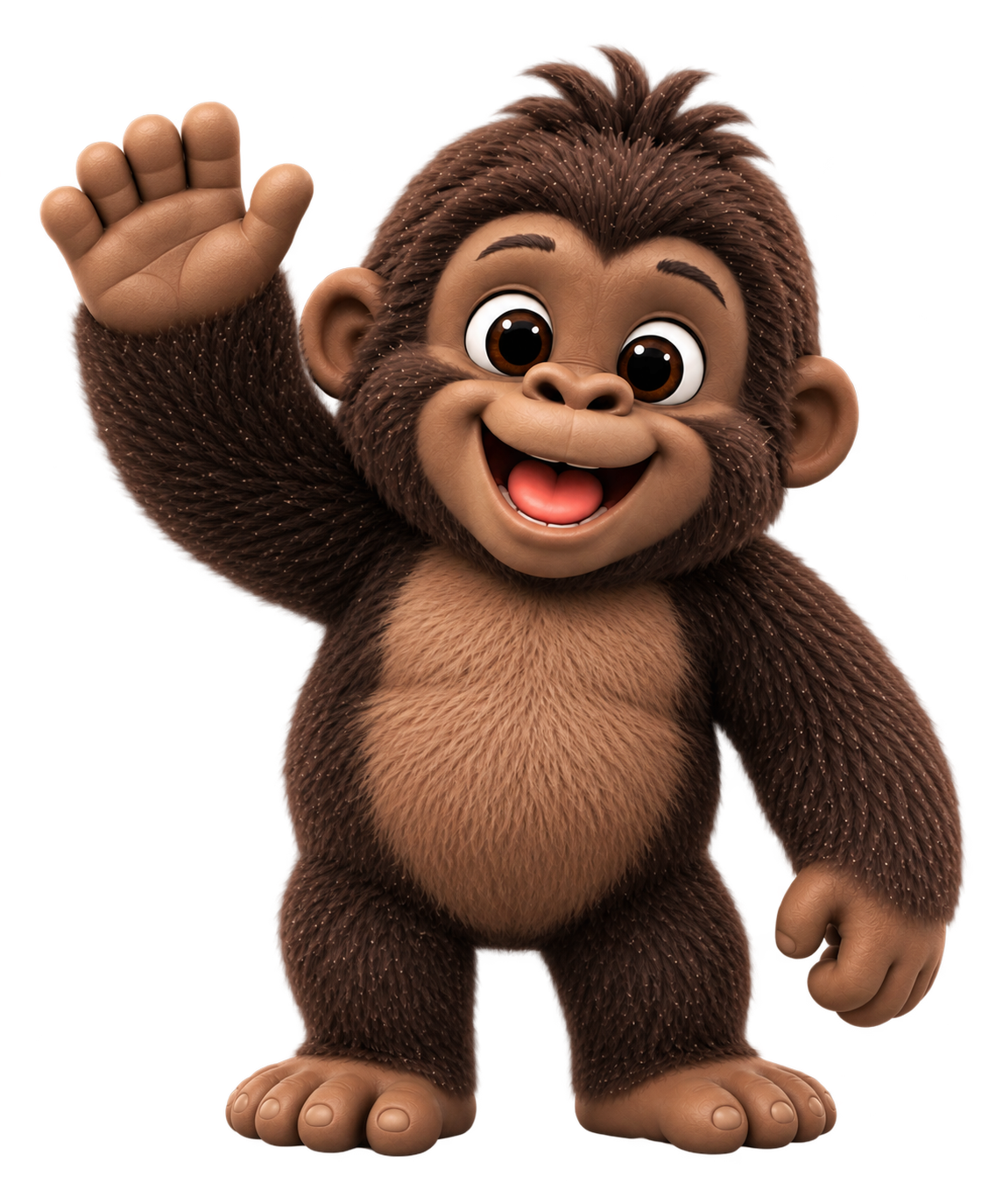 Pavi, der Gorilla